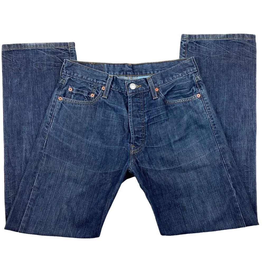 Levi’s 501 Straight Leg Button-fly Jeans